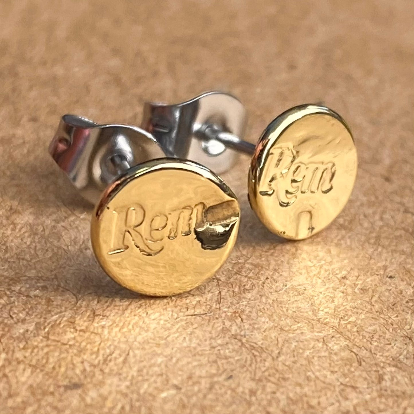 .22 Caliber Stud Earrings